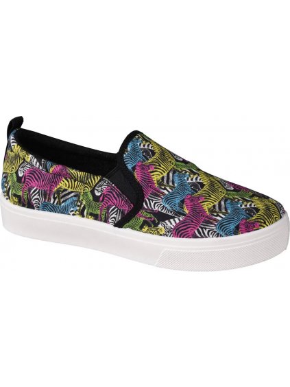 BAREVNÉ SLIP ONY SKECHERS POPPY-POP ART ANIMALS