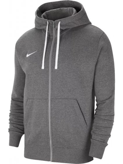 ŠEDÁ PÁNSKÁ MIKINA NIKE PARK 20 FLEECE FZ HOODIE