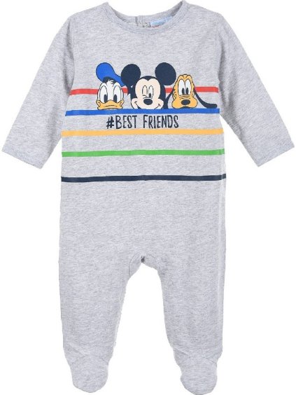 Mickey Mouse šedý overal