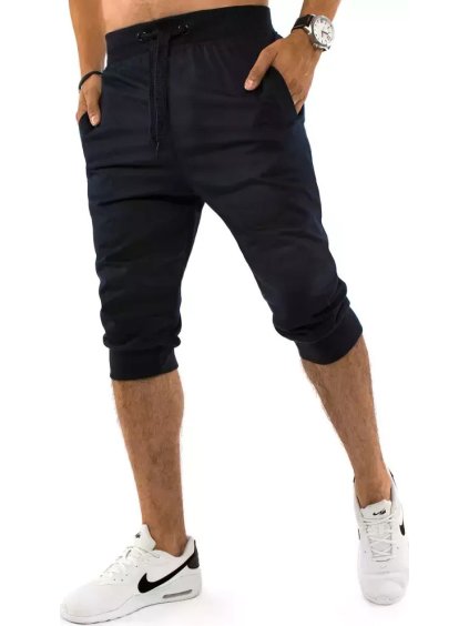 Tmavě modré pánské 3/4 kalhoty (Velikost M)