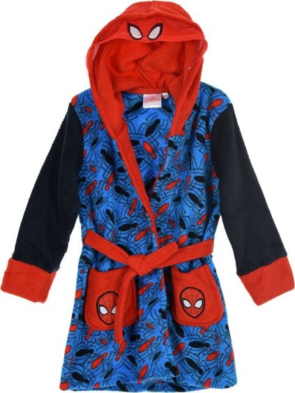 Modro-červený župan Spider-Man