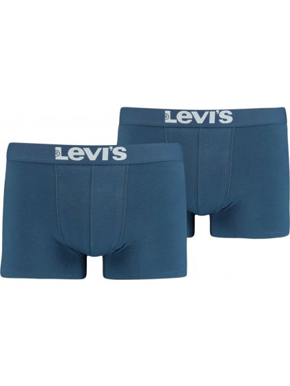 MODRÁ SADA BOXEREK LEVI'S BOXER 2 PAIRS BRIEFS