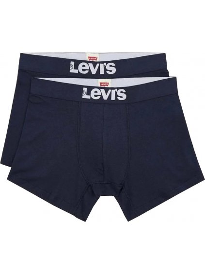 MODRÁ SADA BOXEREK LEVI'S BOXER 2 PAIRS BRIEFS