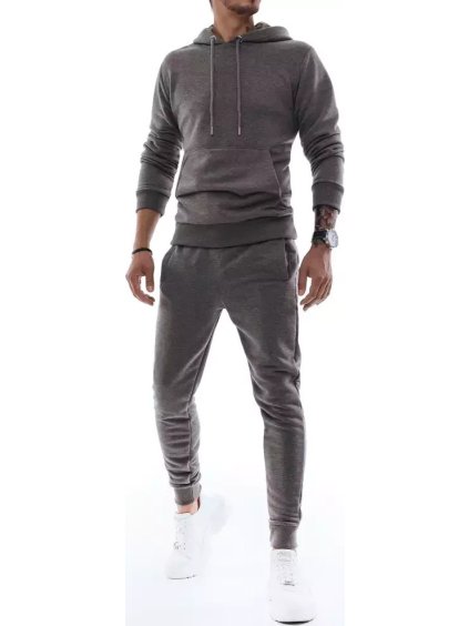 Antracitová pánská tepláková souprava