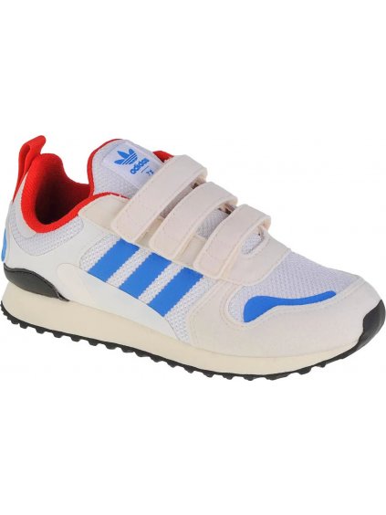 BÍLÉ CHLAPECKÉ TENISKY ADIDAS ZX 700 HD K