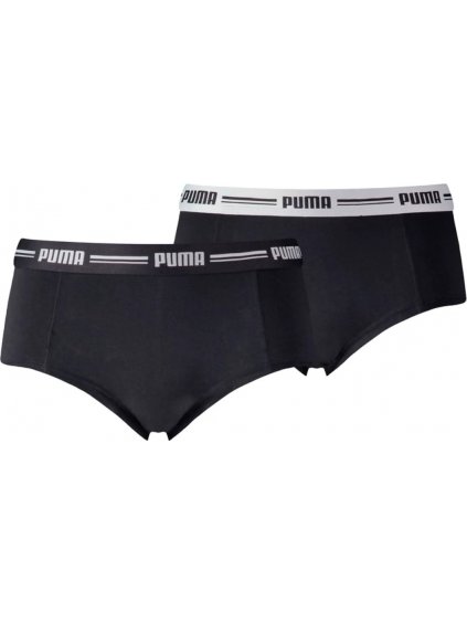 ČERNÝ SET KALHOTEK PUMA MINI SHORT 2 PACK