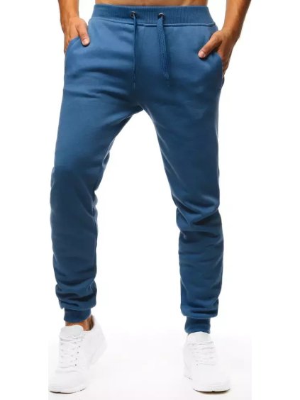 Modré pánské tepláky