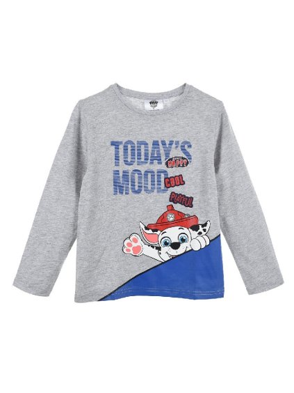 Šedé dlouhé tričko Paw Patrol