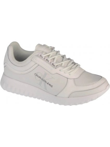 SMETANOVÉ DÁMSKÉ TENISKY CALVIN KLEIN RUNNER LACEUP