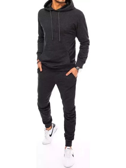 Antracitová pánská tepláková souprava