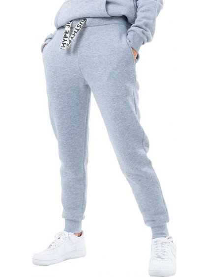 ŠEDÉ DÁMSKÉ TEPLÁKY JUSTHYPE DRAWSTRING JOGGERS