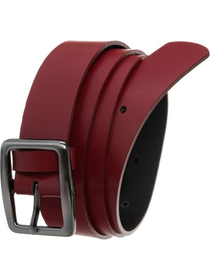 Červený dámský opasek