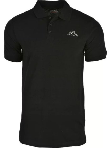 Černá polokošile Kappa Peleot Polo