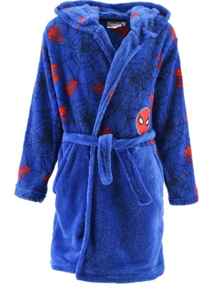 Modrý chlapecký župan Spider-Man Marvel