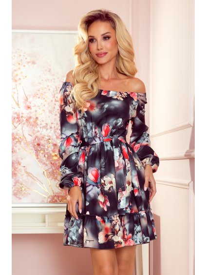 Květované šaty CLAUDIA