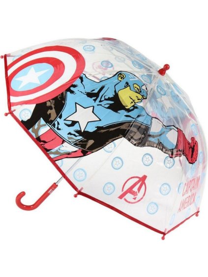 Průhledný deštník Marvel Captain America