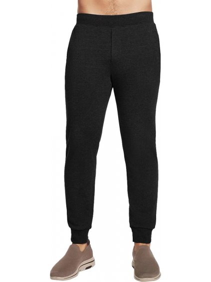 ČERNÉ PÁNSKÉ TEPLÁKY SKECHERS GO WALK EXPEDITION JOGGER PANT