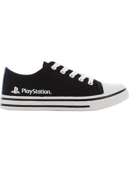 Černé plátěné tenisky PlayStation