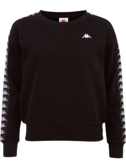 Černá mikina Kappa Janka Sweatshirt