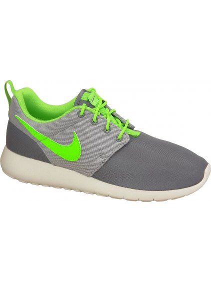 ŠEDÉ CHLAPECKÉ TENISKY NIKE ROSHE ONE GS