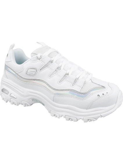 Bílé dámské tenisky Skechers D'Lites