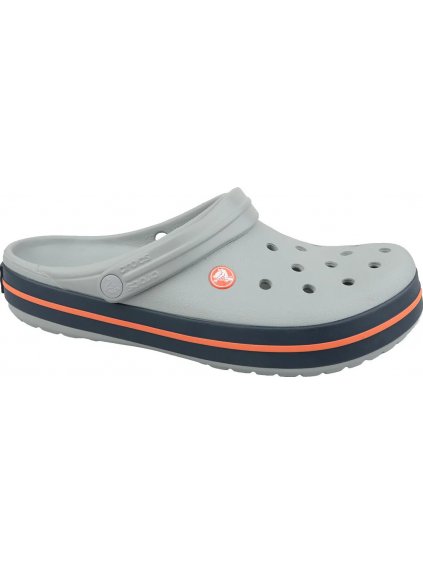 ŠEDÉ NAZOUVÁKY CROCS CROCBAND