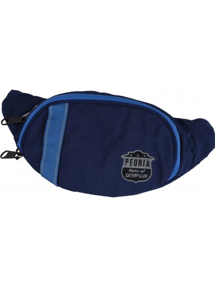 MODRÁ LEDVINKA CATERPILLAR PEORIA WAIST BAG