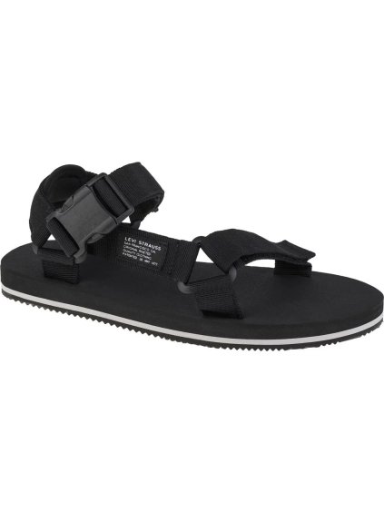 Černé pánské sandály Levi's Tahoe Refresh Sandal (Velikost 41)