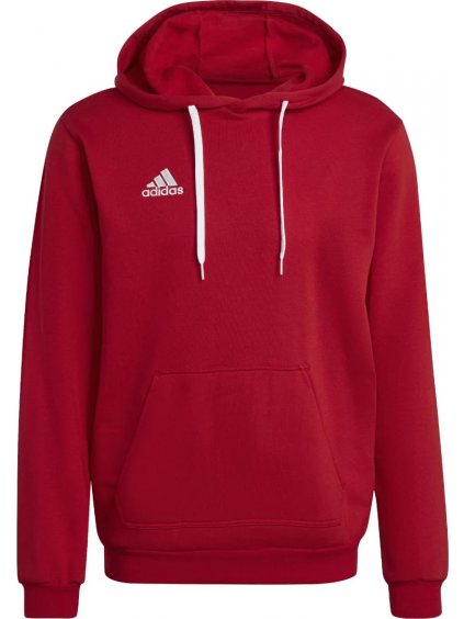 ČERVENÁ PÁNSKÁ MIKINA ADIDAS ENTRADA 22 SWEAT HOODIE