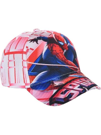Červená chlapecká kšiltovka Marvel Spider-Man