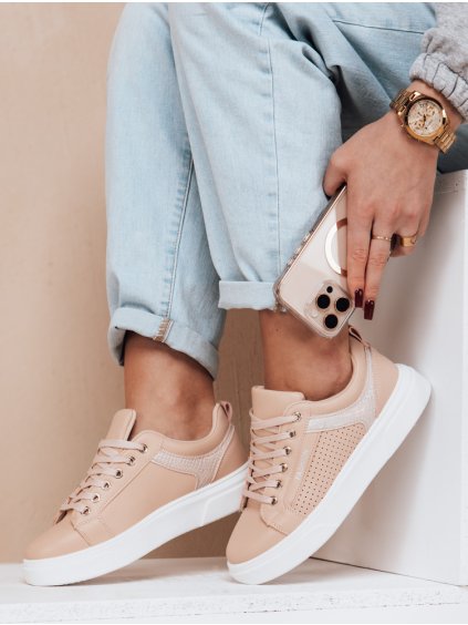 Světle růžové sportovní tenisky DAYTON