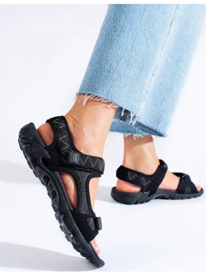 ČERNÉ POHODLNÉ SANDÁLY