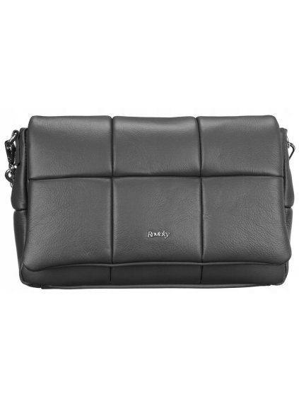 ROVICKY ŠEDÁ PROŠÍVANÁ CROSSBODY KABELKA