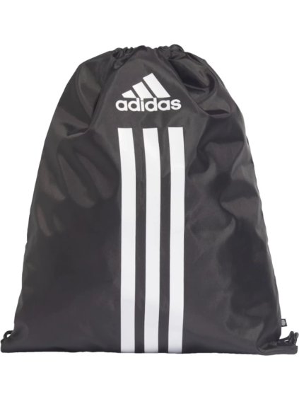 Černý látkový batoh adidas Power Gym Sack