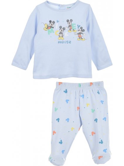 SVĚTLE MODRÝ CHLAPECKÝ SET PRO MININKA DISNEY MICKEY MOUSE