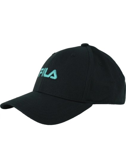 Černá pánská kšiltovka Fila Brasov 6 Panel Cap