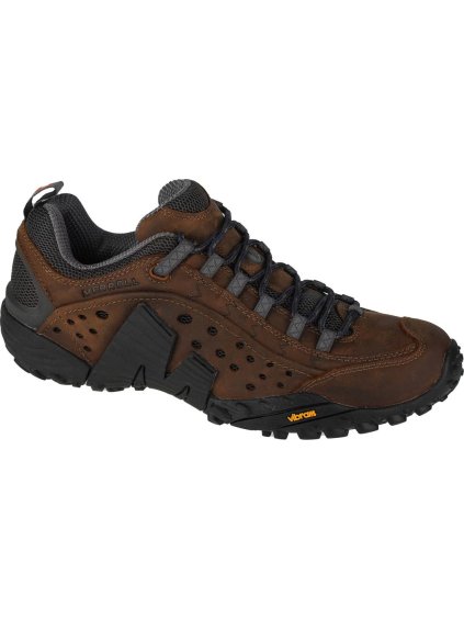 Hnědé pánské boty Merrell Intercept