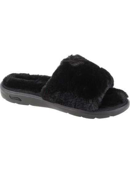 Černé dámské pantofle Skechers Arch Fit Lounge - Unwind