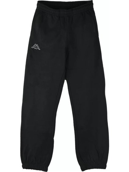 Černé chlapecké tepláky Kappa Kids Pants (Velikost 128)