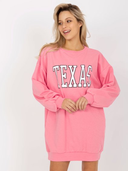 Růžová tunika TEXAS (Velikost ONE SIZE)