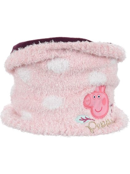 Peppa Pig Růžový dívčí nákrčník (Velikost ONE SIZE)