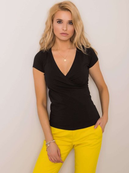 Dámské černé tričko (Velikost M)
