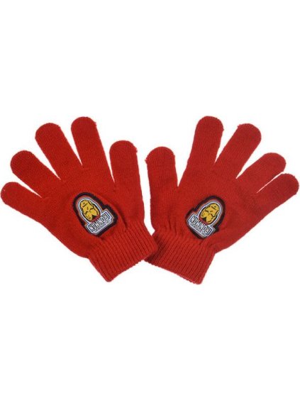 Klasické rukavice - Iron Man - červené