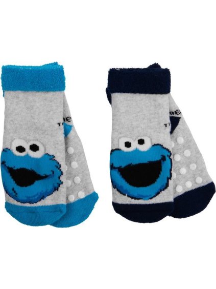 Sada ponožek Cookie Monster - modrá