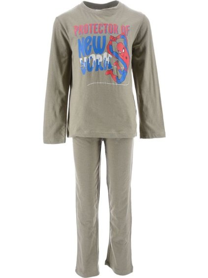 Šedé pyžamo Spider-Man
