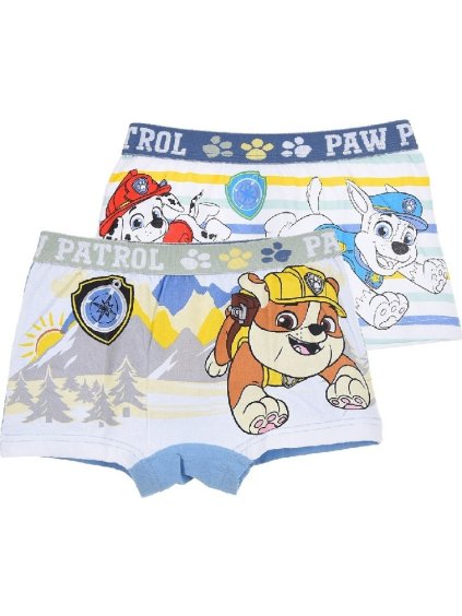 Dvojbalení barevných boxerek Paw Patrol