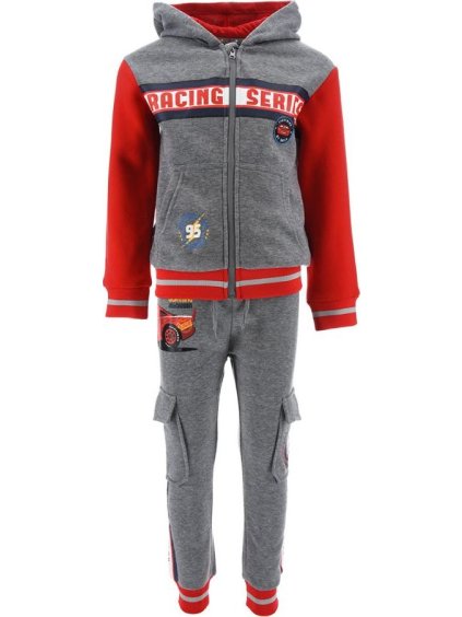 Disney Cars červeno-šedá chlapecká souprava