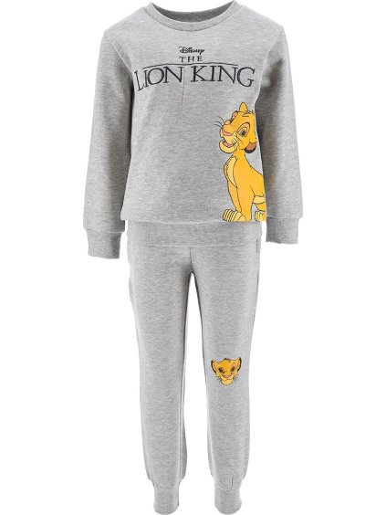 Šedá tepláková souprava The Lion King