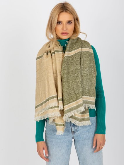 Béžová dámská šála