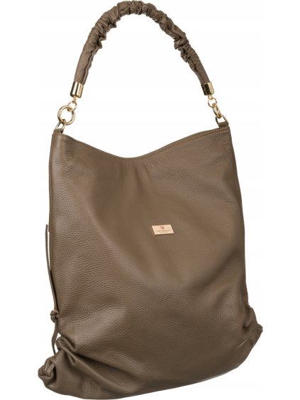 Peterson béžová shopper kabelka se zlatými kovovými prvky